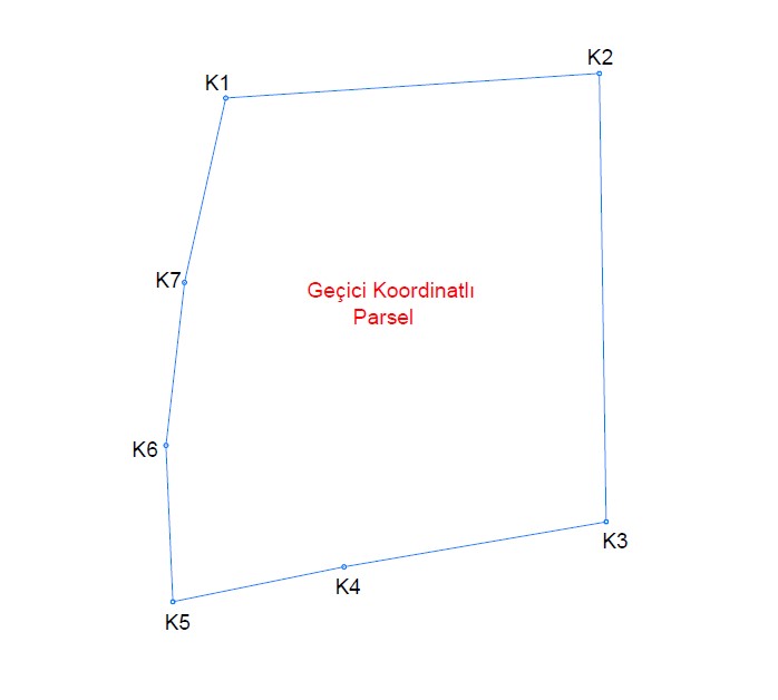 Geici Koordinatl Parsel Geometrisi